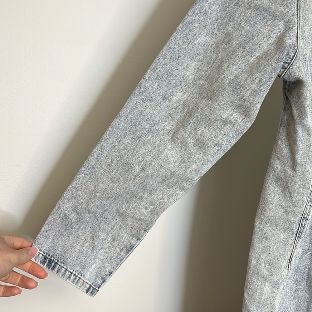 Vintage 80’s‎ Stylish Denim Dress with Gold Accents- 2 - Picture 3 of 6